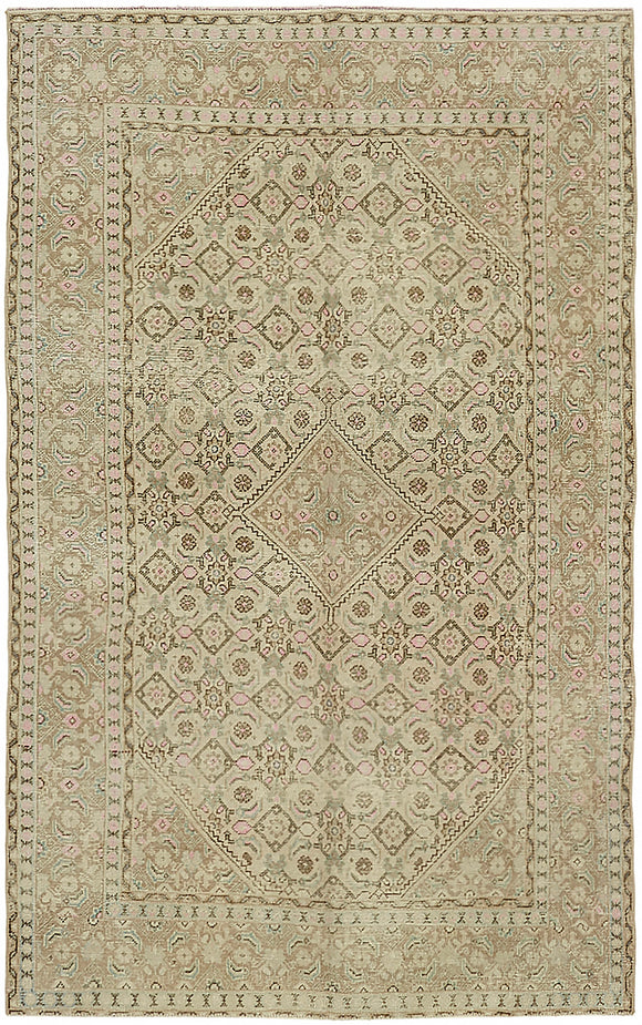 6' 2'' x 9' 7'' Hand-Knotted Large Area Rug