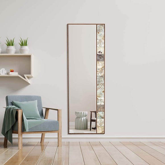 Kelley Handmade Wooden Framed Full Length Wall Mirror