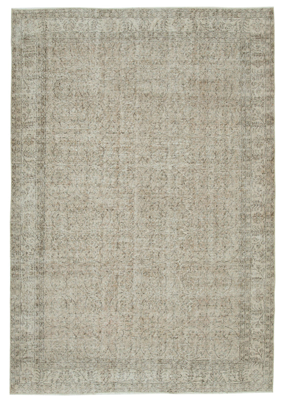 6' 11'' x 10' 2'' Hand-Knotted Turkish Rug