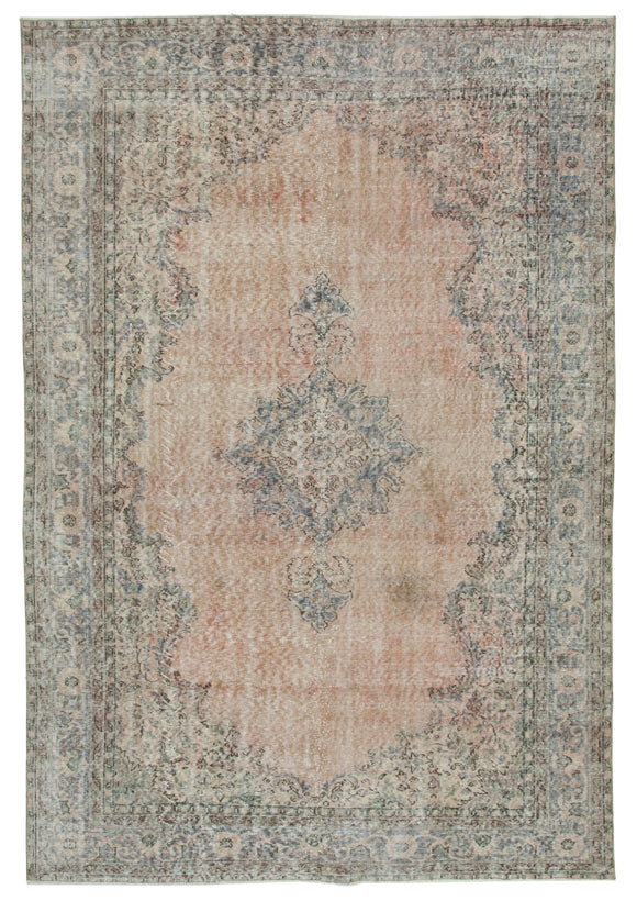 6' 11'' x 10' 4'' Hand-Knotted Turkish Rug
