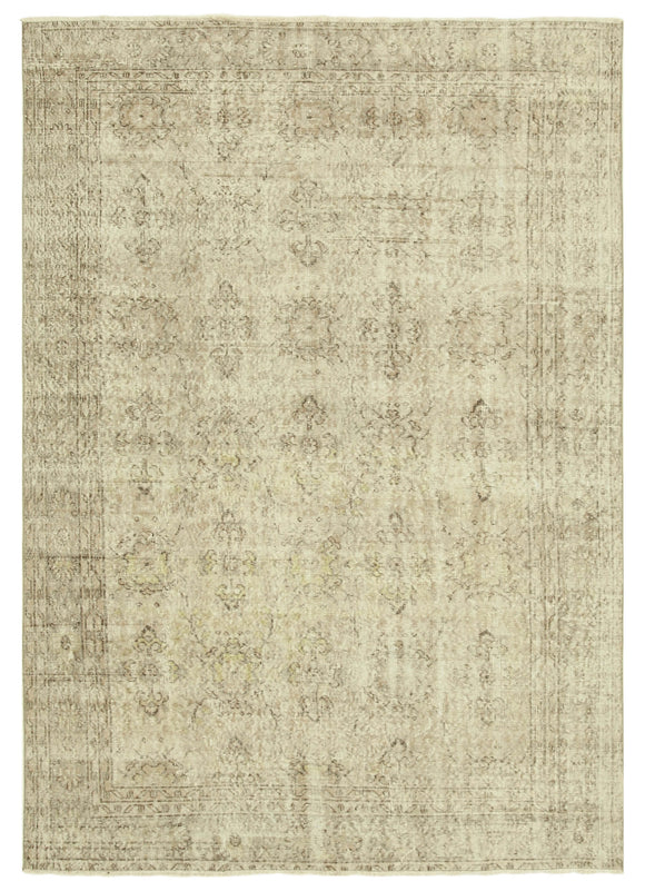 6' 7'' x 9' 4'' Turkish Vintage Rug