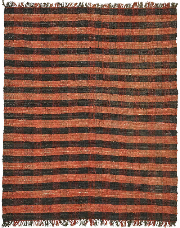 6x8 Handwoven Recycled Area Rug - 48551