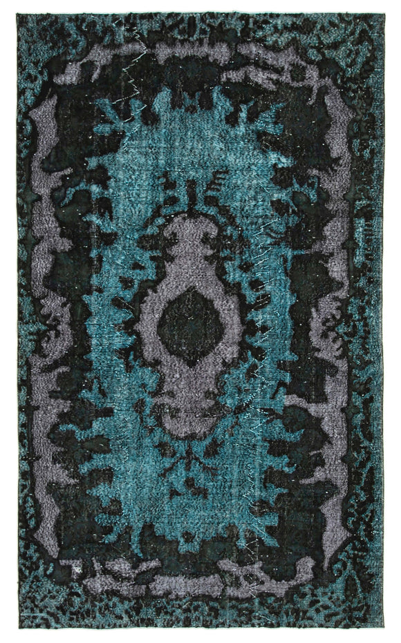 5' 9'' x 9' 7'' Turkish Hand Carved Rug