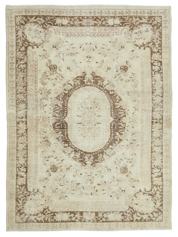 7' x 9' 5'' Handmade Turkish Vintage Rug
