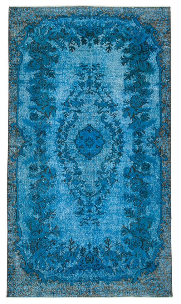 5' 7'' x 9' 11'' Turkish Hand Carved Rug