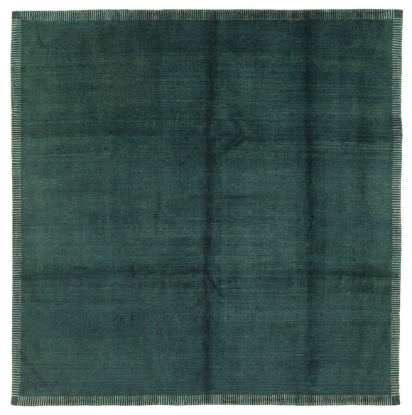 7' 10'' x 7' 10'' Hand-Knotted Oushak Rug