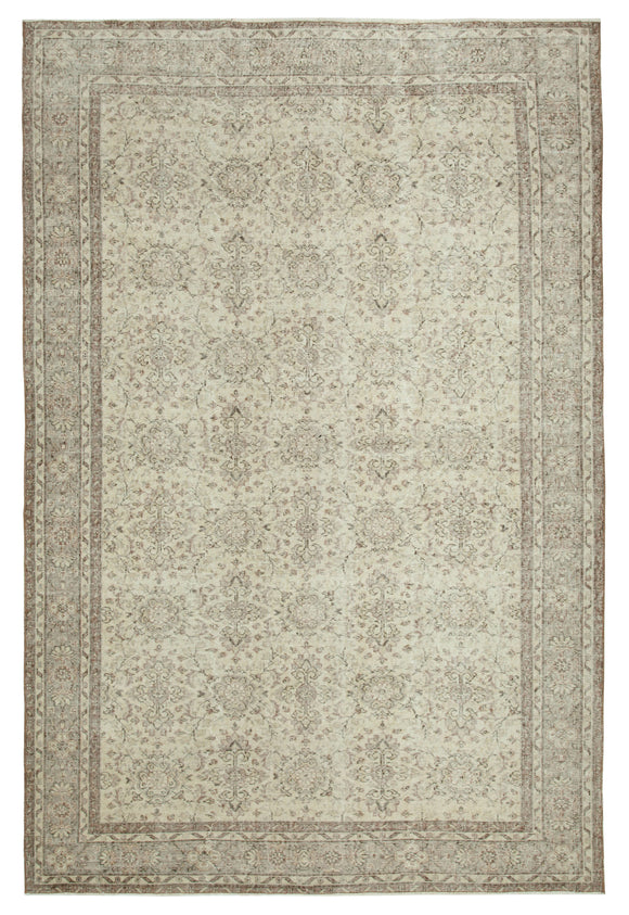 6' 10'' x 10' 2'' Handmade Turkish Vintage Rug