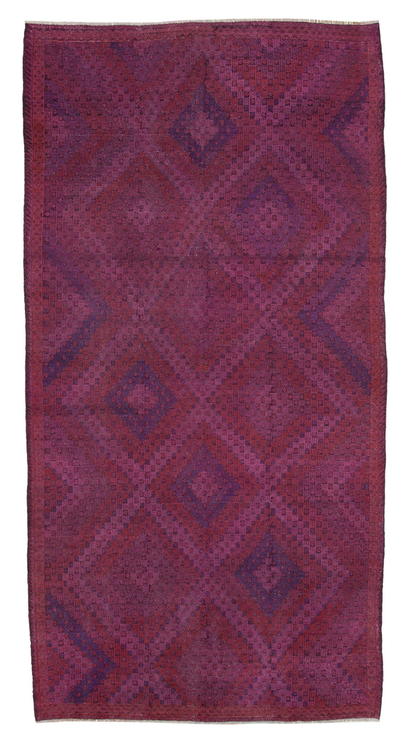 5' 7'' x 10' 10'' Turkish Vintage Kilim Rug
