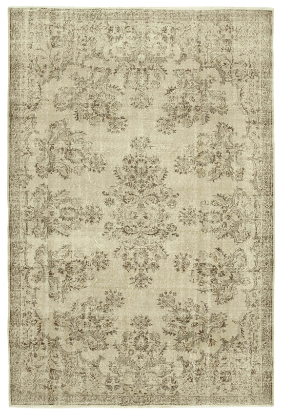 6' 10'' x 10' 2'' Handmade Turkish Vintage Rug