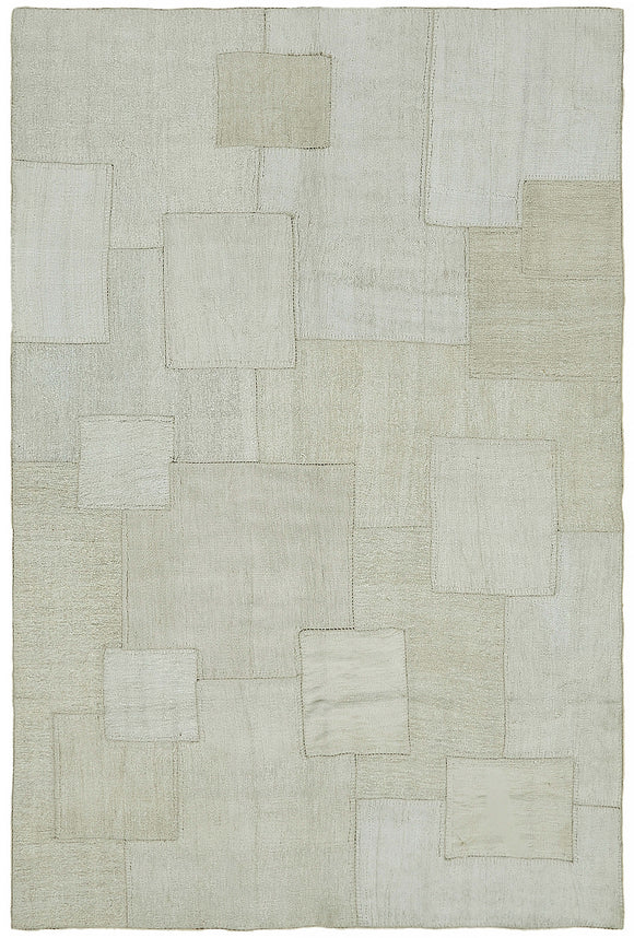 6' 7'' x 9' 10'' Turkish Hemp Kilim Rug