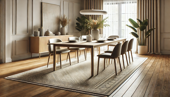 The Perfect Dining Room Rug: Elevate Your Space with Style and Function