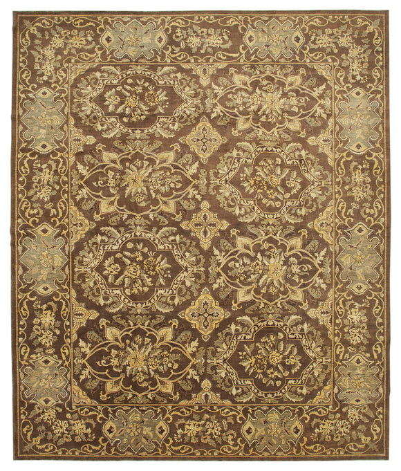 12' x 14' 7'' Hand-Knotted Oriental Rug