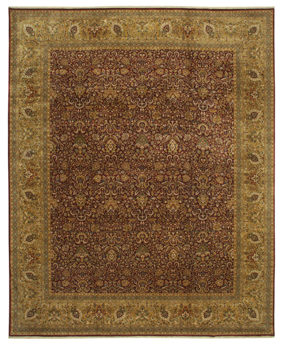 12' 3'' x 15' 2'' Hand-Knotted Oriental Rug