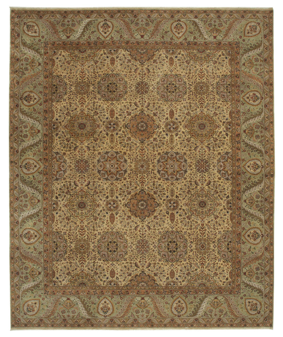 12' 1'' x 14' 11'' Hand-Knotted Oriental Rug
