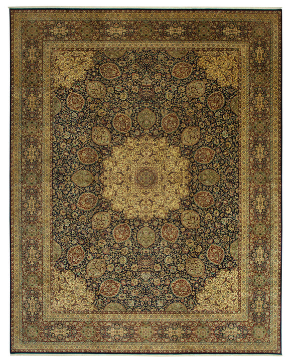 12' x 15' 5'' Hand-Knotted Oriental Rug