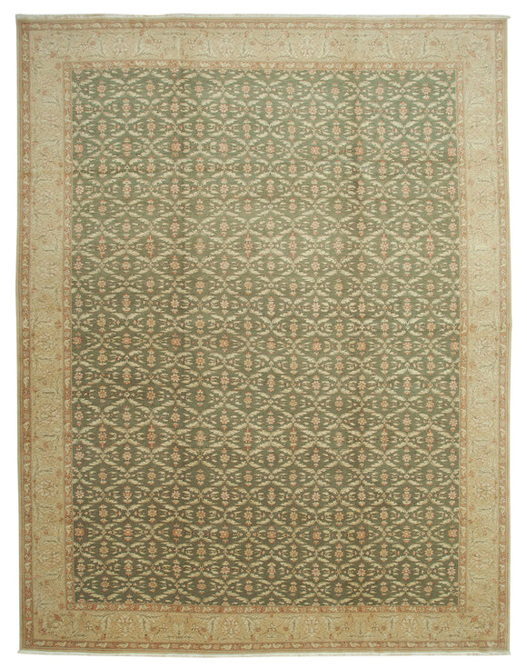12' x 15' 2'' Hand-Knotted Oriental Rug