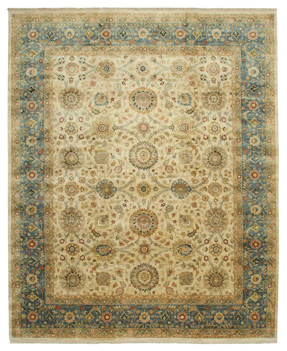 12' x 14' 8'' Hand-Knotted Oriental Rug