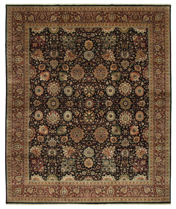 12' x 14' 7'' Hand-Knotted Oriental Rug