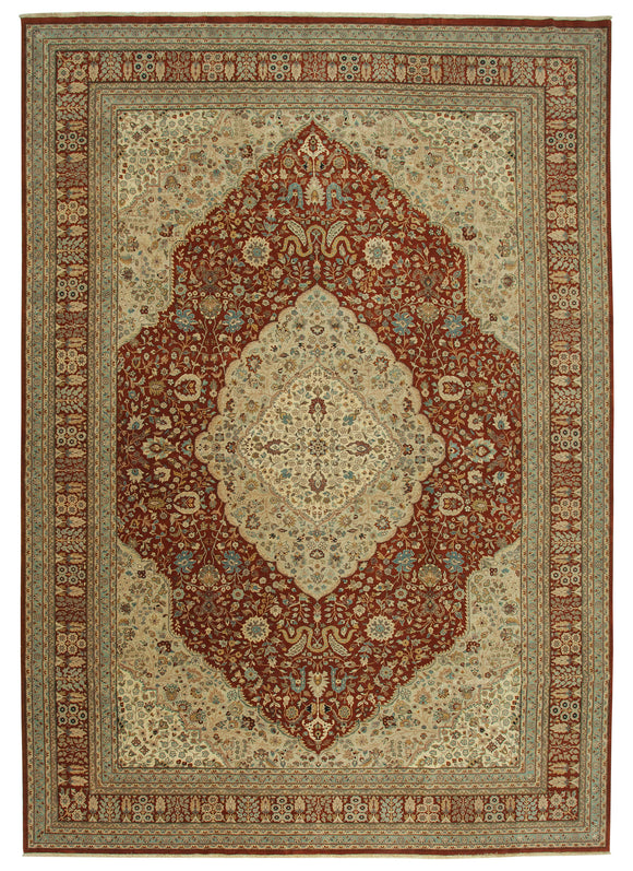 12' x 17' 3'' Hand-Knotted Oriental Rug
