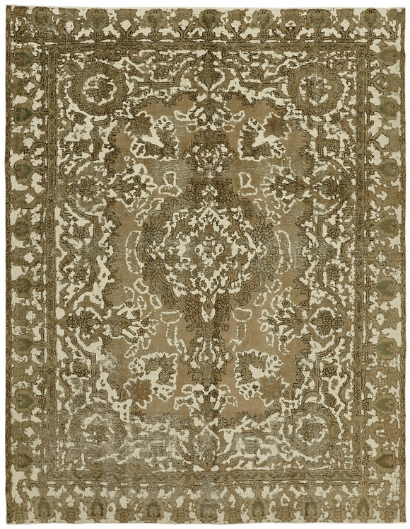 9' 4'' x 11' 8'' Vintage Hand-Knotted Rug