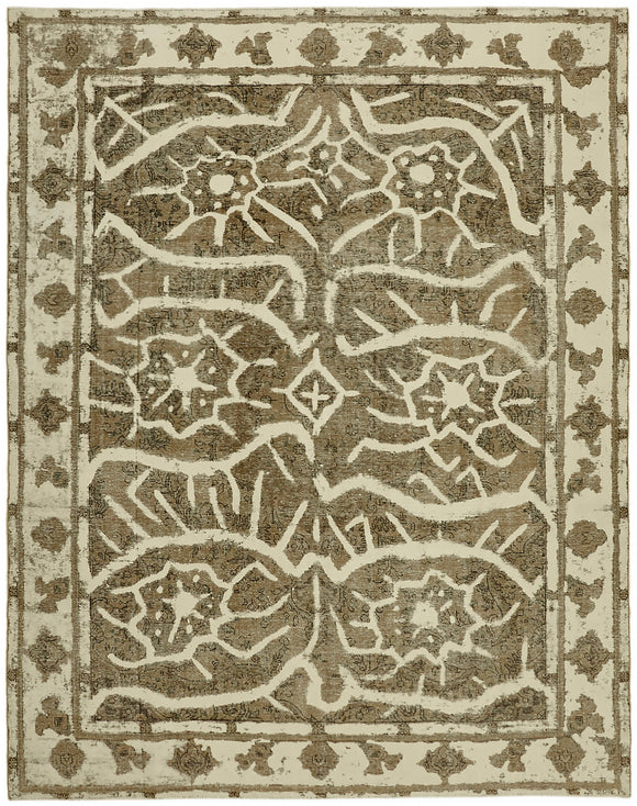 9' 6'' x 12' Vintage Hand-Knotted Rug