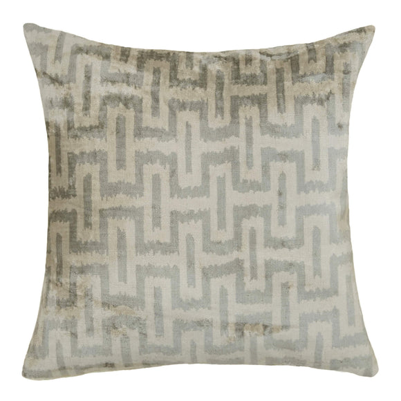 Handmade Silk and Velvet Cushion Cover