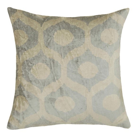 Handmade Silk and Velvet Cushion Cover