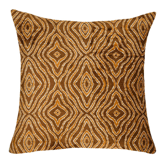 Silk and Velvet Living Room Pillow Cover