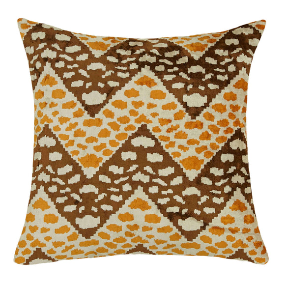 Silk and Velvet Living Room Cushion Cover