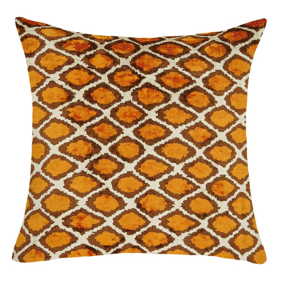 Contemporary Silk Velvet Pillow Cover