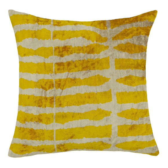 Modern Turkish Silk and Velvet Pillow Cover