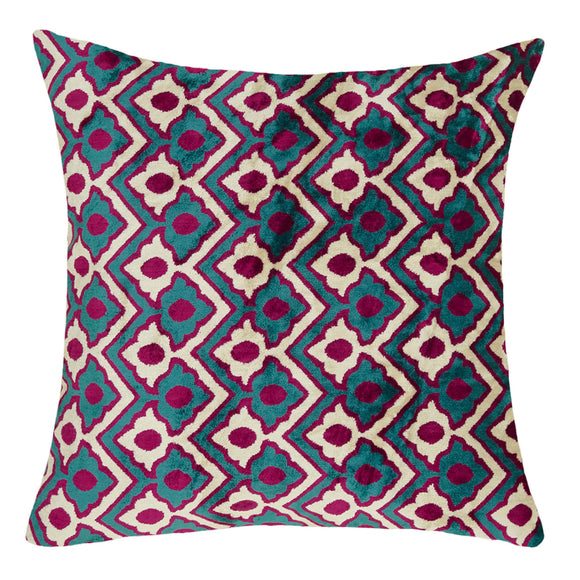 Purple Color Decorative Cushion Cover
