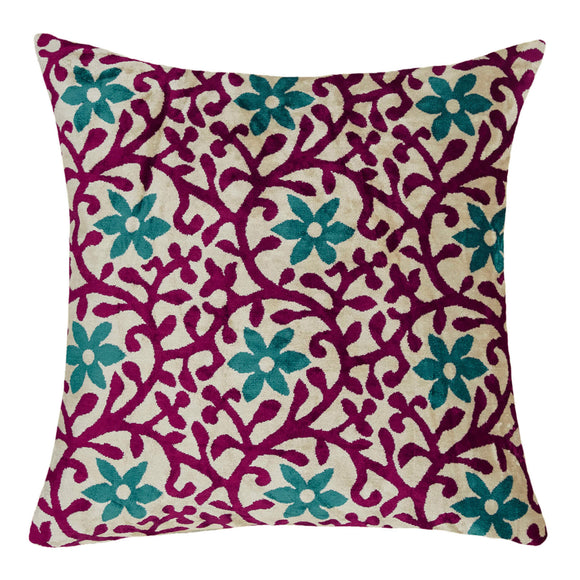 Purple Color Sofa Cushion Cover