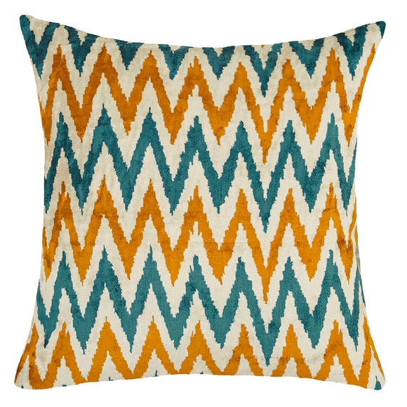 Blue and Yellow Color Blissy Pillowcase