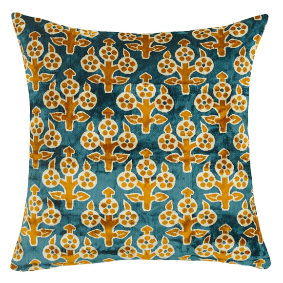 Blue Color Decorative Pillow Cover