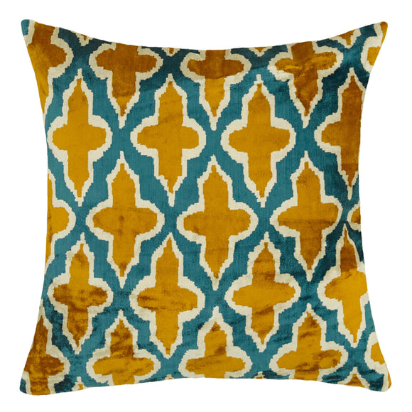 Yellow Color Silk Pillowcase