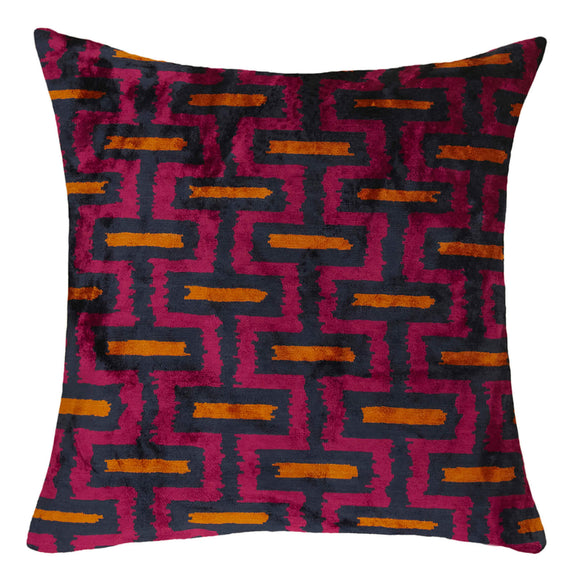 Purple Color Decorative Pillow Cover