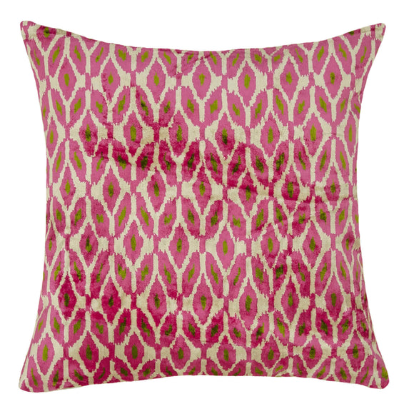 Pink Color Silk Pillow Case