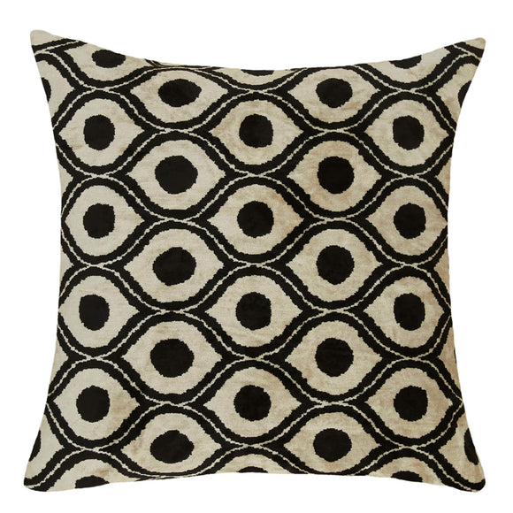 Silk and Velvet Cushion Cover