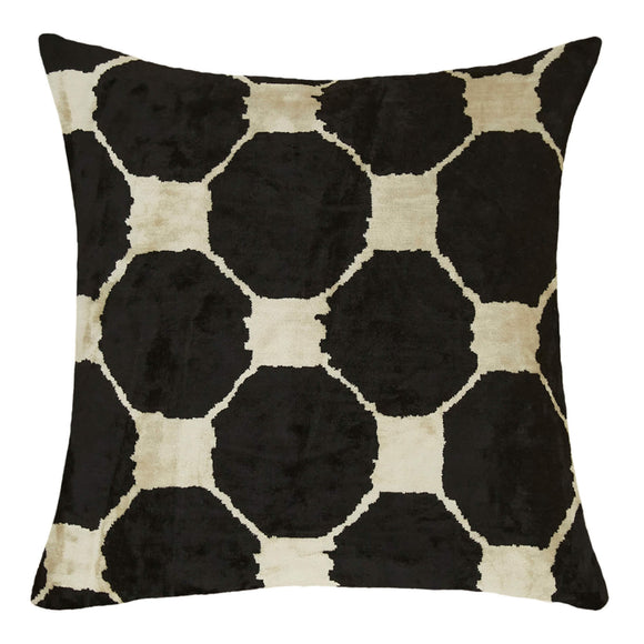 Decorative Silk and Velvet Cushion Cover