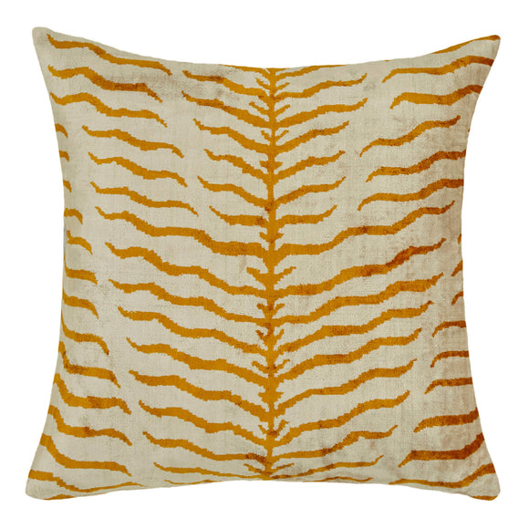 Yellow Silk Pillow Case