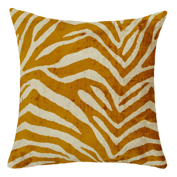 Silk and Velvet Pillow Cover