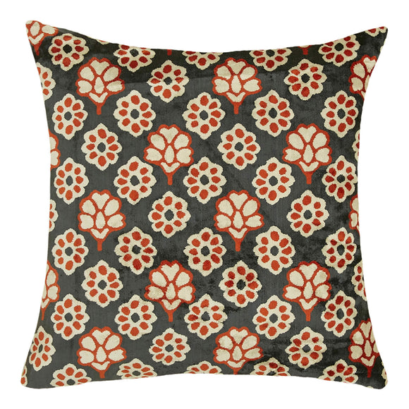 Grey Color Decorative Pillow Cover