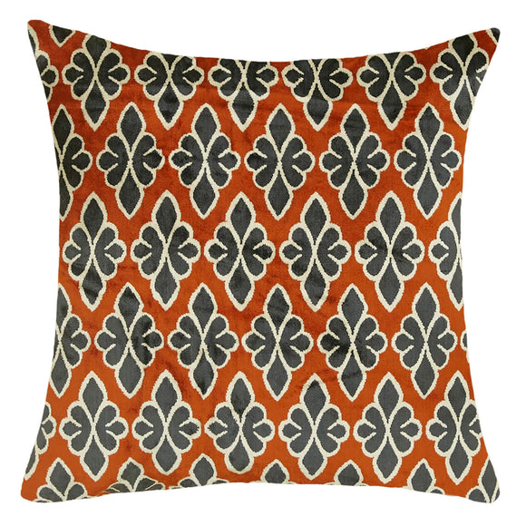 Orange Color Decorative Cushion Cover