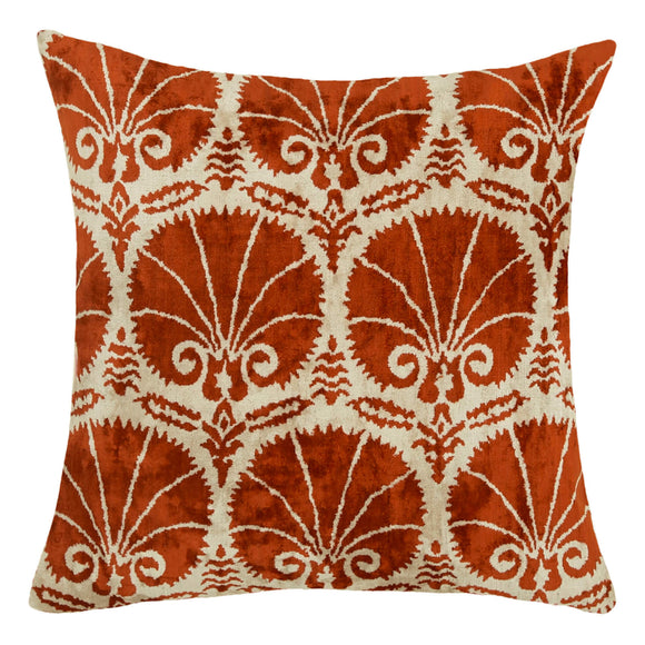 Silk and Velvet Pillow Cover