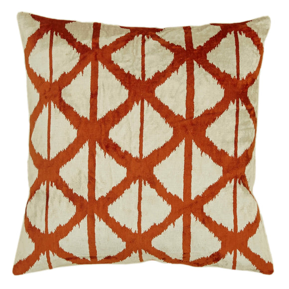 Silk and Velvet Unique Cushion Cover