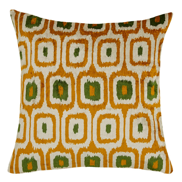 Turkish Velvet and Silk Cushion Cover