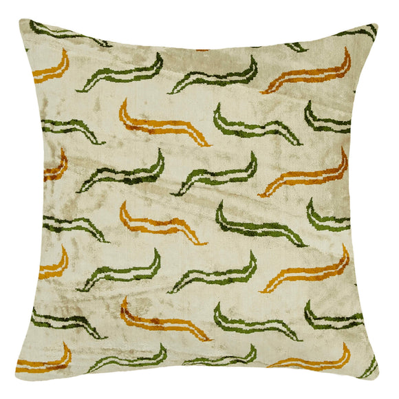 Beige Color Luxury Pillow Cover