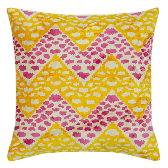Yellow Color High Quality Pillow Cover