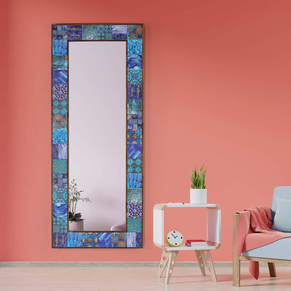 Leatrice Handmade Decorative Full Length Hanging Mirror